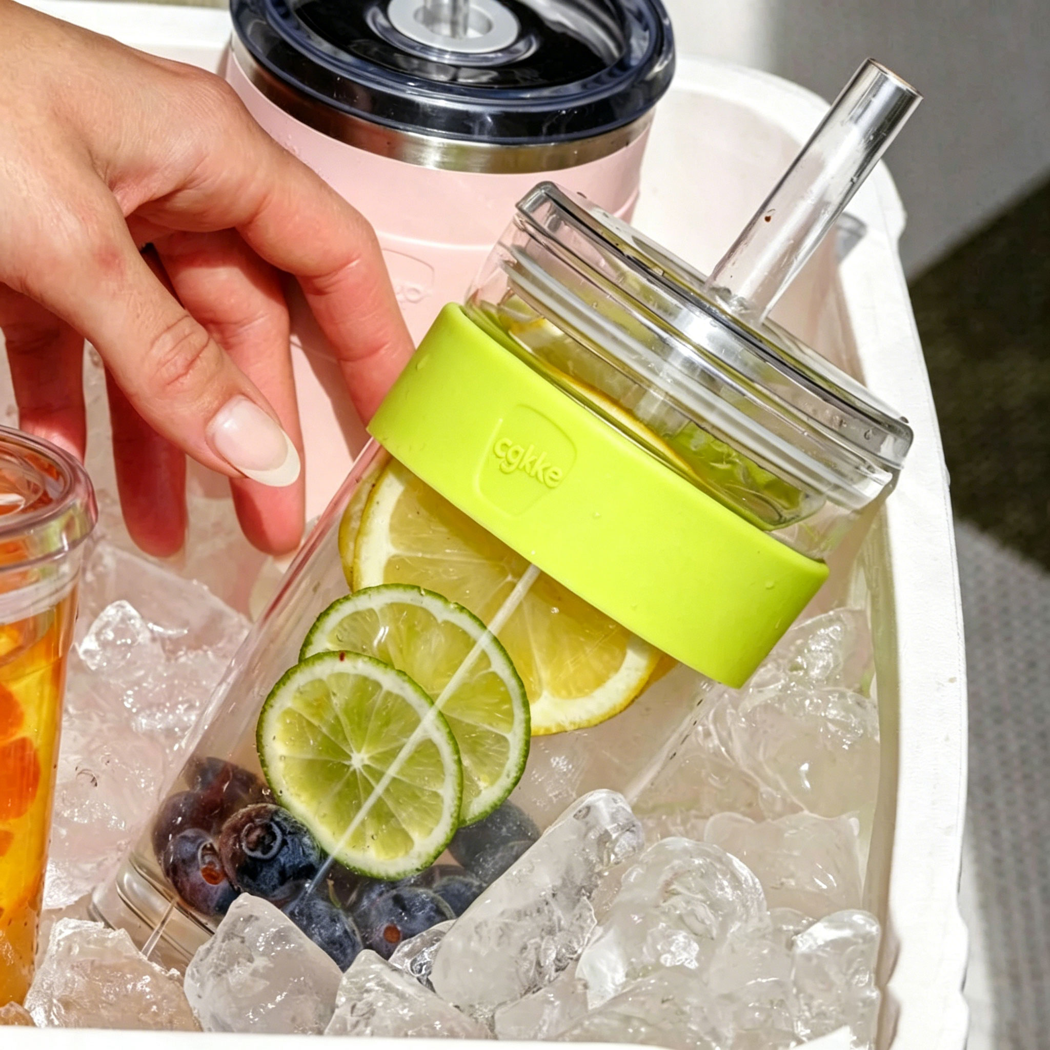 Cold Cup Longplay Boba - Matcha